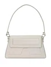 Karl Lagerfeld Beige Shoulder Bag In White