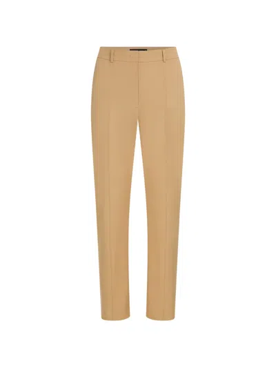 Karl Lagerfeld Beige Tailored Trousers In Neutral