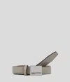 Karl Lagerfeld Belt In Gray