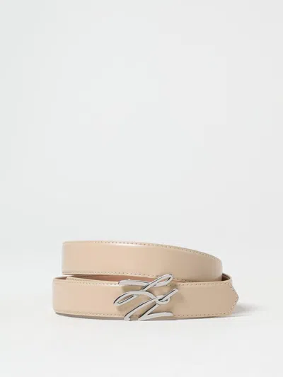 Karl Lagerfeld Belt Woman  In Neutral