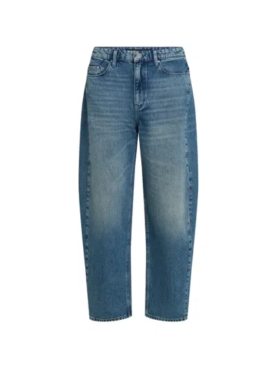 Karl Lagerfeld Belt-loop Pocket Jeans In Blue