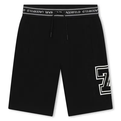 Karl Lagerfeld Shorts Bermuda Logo Green main image 0