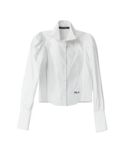 Karl Lagerfeld Shirt  Woman Color White