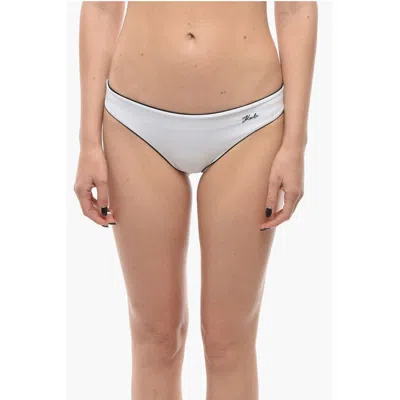 Karl Lagerfeld Bikini Bottom With Contrasting Women's Finishes
