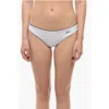 Karl Lagerfeld Bikini Bottom With Contrasting Finishes