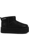 Karl Lagerfeld Thermo Pull-on Ankle Boots In Black