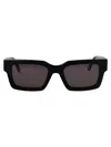 Karl Lagerfeld Black Acetate Sunglasses In Black