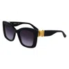 Karl Lagerfeld Black Acetate Sunglasses In Black