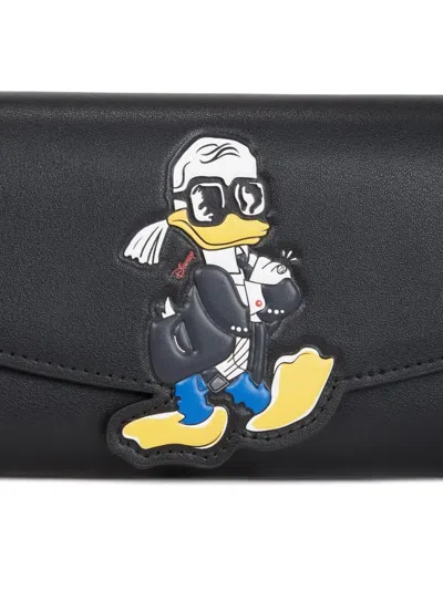 Karl Lagerfeld Black Disney Crossbody Bag