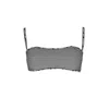 Karl Lagerfeld Black Elastane Swimwear In Black