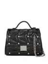 Karl Lagerfeld Black K Kuilt Satchel In Black