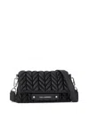 Karl Lagerfeld Black K Pillow Crossbody Bag In Black