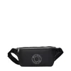 Karl Lagerfeld Black Leather Backpack