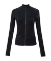 Karl Lagerfeld Black Logo Casual Jacket In Black