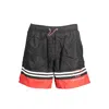 Karl Lagerfeld Black Polyester Swimwear In Black