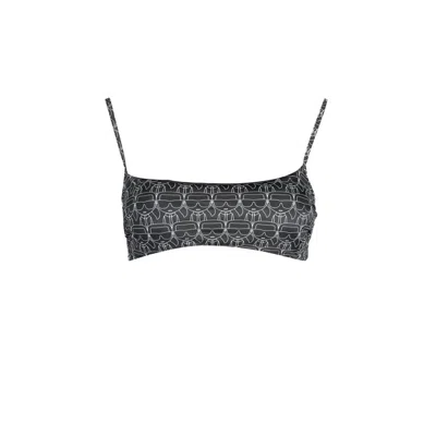 Karl Lagerfeld Black Polyester Women's Swimsuit