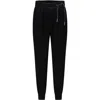 Karl Lagerfeld Black Trousers For Girl With Logo In Black