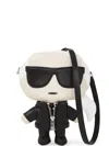 Karl Lagerfeld Women Blackwhite Ikon Crossbody Bag, Onesize Luxury Crossbody Bags For Women Darveys In Black