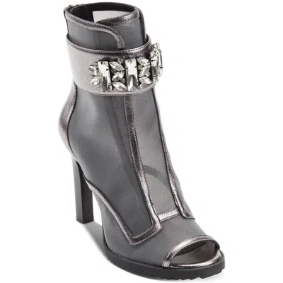 Karl Lagerfeld Blayze Womens Peep-toe Ankle Pumps