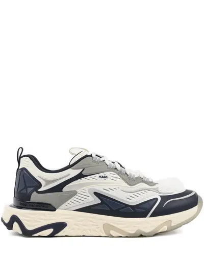 Karl Lagerfeld Blaze Logo-lettering Sneakers In Multi
