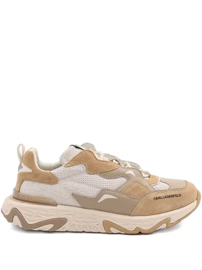 Karl Lagerfeld Blaze Strike Sneakers In Neutral