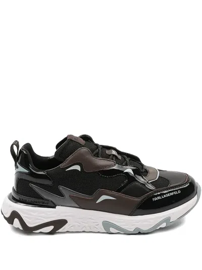 Karl Lagerfeld Blaze Strike Sneakers In Black