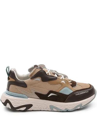 Karl Lagerfeld Blaze Strike Sneakers In Neutrals