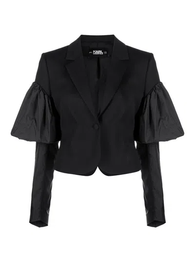 Karl Lagerfeld Blazer  Woman Color Black