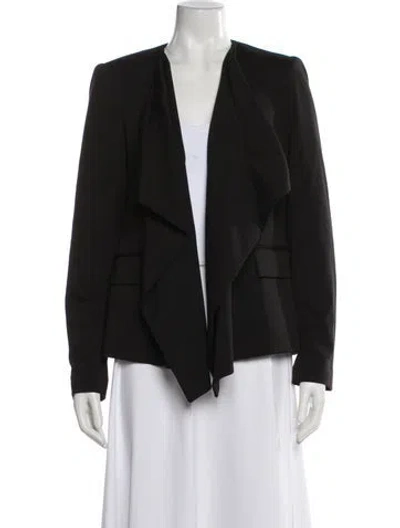 Pre-owned Karl Lagerfeld Blazer In Black