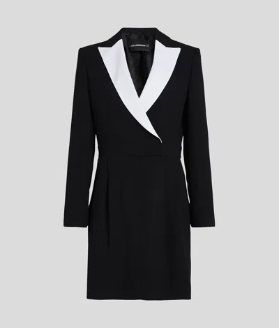 Karl Lagerfeld Blazer Dress In Black
