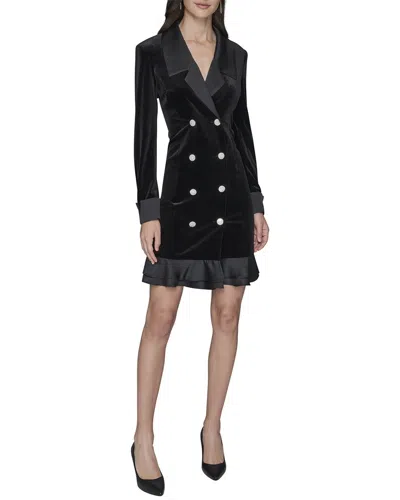 Karl Lagerfeld Blazer Dress In Black