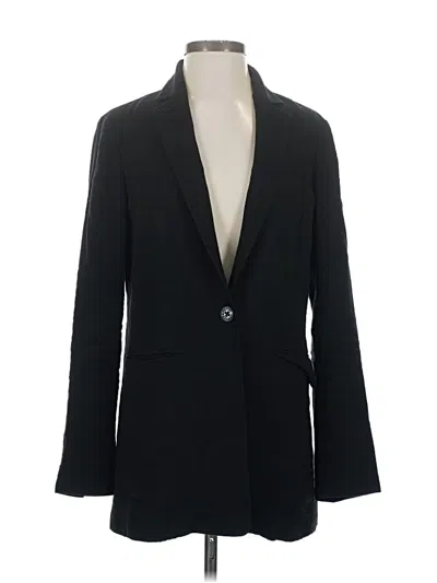 Pre-owned Karl Lagerfeld Blazer Jacket In Black