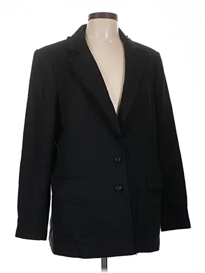 Pre-owned Karl Lagerfeld Blazer Jacket In Black