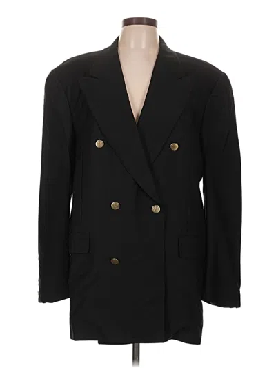 Pre-owned Karl Lagerfeld Blazer Jacket In Black