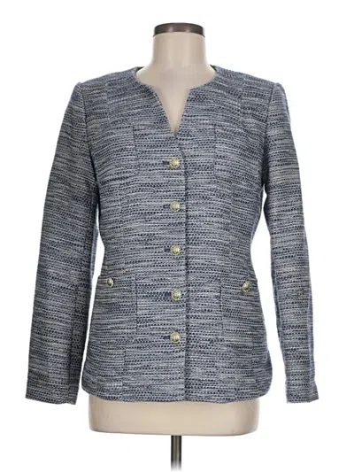 Pre-owned Karl Lagerfeld Blazer Jacket In Blue