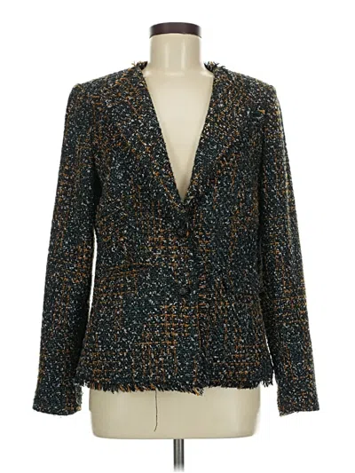 Pre-owned Karl Lagerfeld Blazer Jacket In Gold