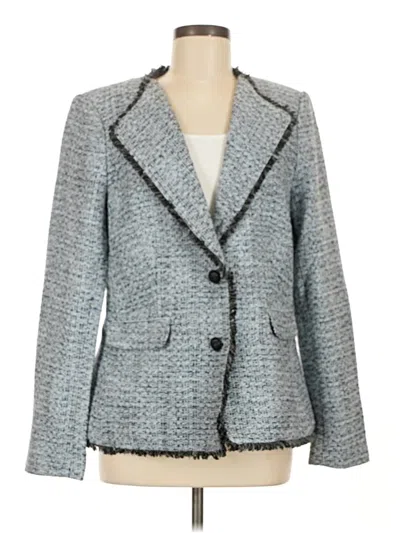 Pre-owned Karl Lagerfeld Blazer Jacket In Gray