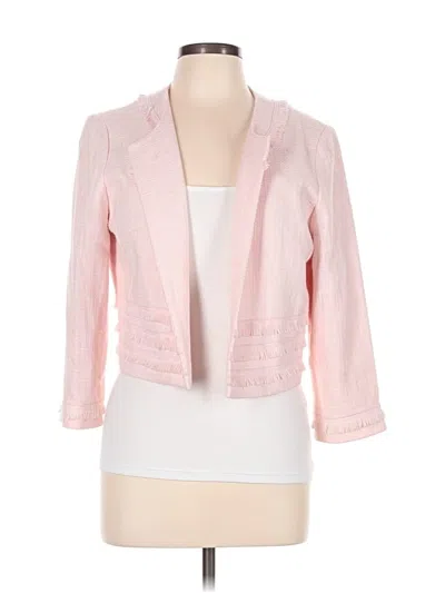 Pre-owned Karl Lagerfeld Blazer Jacket In Pink