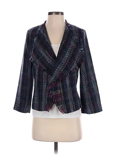 Pre-owned Karl Lagerfeld Blazer Jacket In Purple