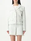 Karl Lagerfeld Bouclé Jacket In Multicolor