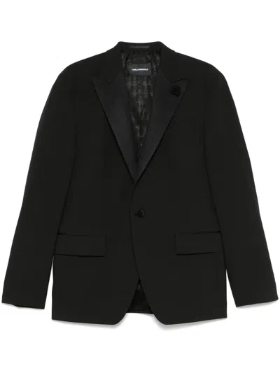 Karl Lagerfeld Clever Blazer In Black