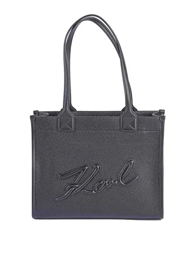 Karl Lagerfeld Bolsa Bandolera - Negro