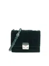 Karl Lagerfeld Karl X Kaia Green Glittered Bag In Verde
