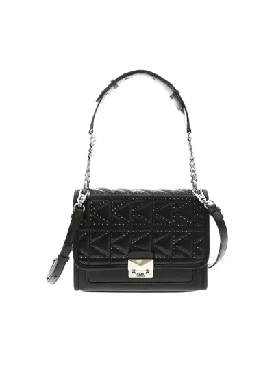 Karl Lagerfeld K Kuilted Studs Black In Negro
