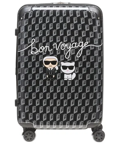 Karl Lagerfeld Bon Voyage 24in Expandable Spinner Hard Case