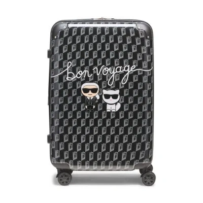 Karl Lagerfeld Bon Voyage Upright In Black/grey