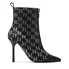 Karl Lagerfeld 100mm Sarabande Boots In G0s
