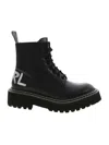 Karl Lagerfeld Patrol Ii Ankle Boots In Black