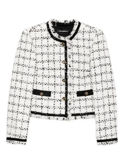 KARL LAGERFELD BOUCLE BLAZER