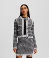 Karl Lagerfeld Bouclé Cardigan